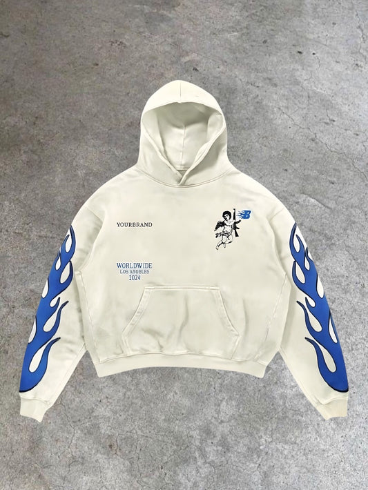 Blue Flame Hoodie