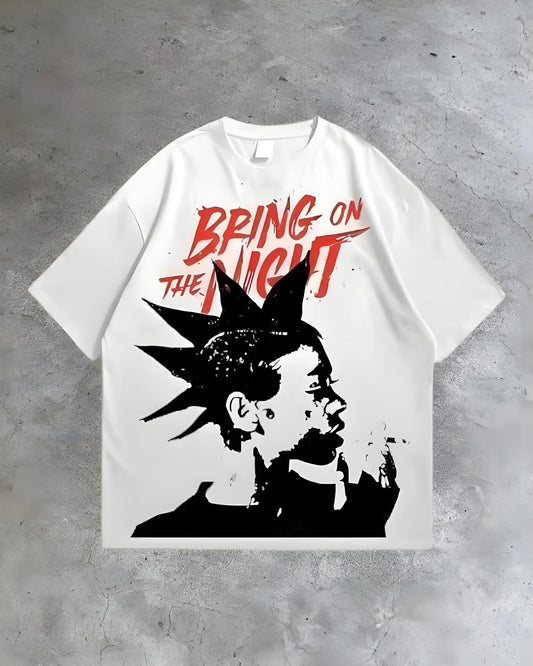 Night Rebel Punk T-shirt